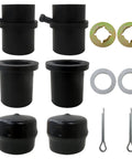 Front Wheel Bearing Rebuild Kit For Cub Cadet Craftsman MTD Ryobi Troy Bilt LTX 1045 1046 And EZ Stow Mini Rider Series Wear Resistant New Replacement, with bushings, washers and cotter pins