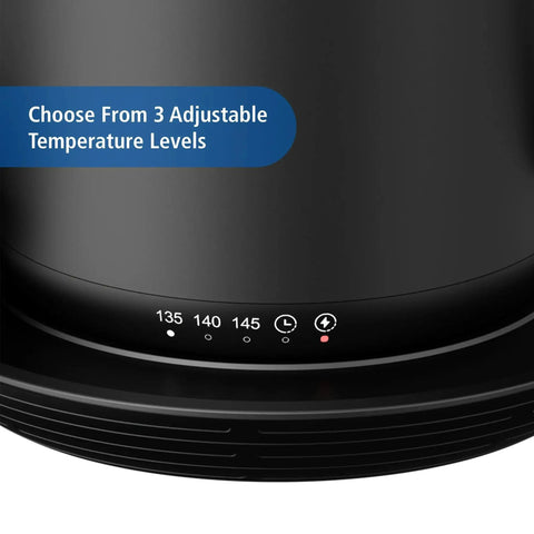 Premium Self Heating Rechargeable Coffee Mug With Precise Temperature Control And A Leak Proof Lid temperature control display