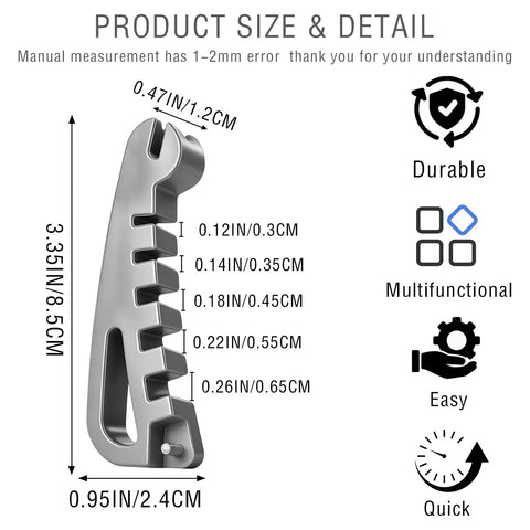 All In One Eyeglass Frame Adjustment Tool For DIY Glasses Repair Curvature Bender For Temple Arms And Nose Pads Precision Tweaks