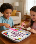 Children using 12 Piece Stepping Stone Molds Kit for Concrete Pavers Squares 4 Size Set for Garden Outdoor Pathways Mosaic Tiles DIY Craft Kit with Letter Number Stamps Carving Tools Perfect for Kids and Adults No Concrete Mix indoors