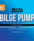 Portable Handheld Bilge Pump With 39 Inch Hose For Boats Kayaks And Dinghies No Fuss 20 GPM Water Siphon Bailer Marine Grade