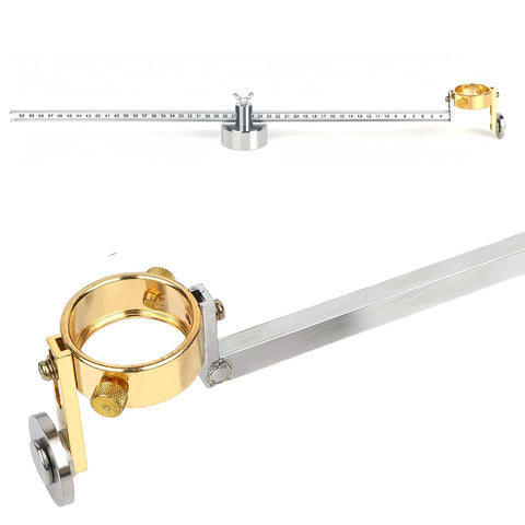 Magnetic Circle Cutting Guide for Plasma Cutters with Compass Wheel Jig, adjustable 10 to 100 cm diameter, alloy material