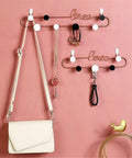 Hella Sturdy Decorative Wall Hooks Heavy Duty Metal Row Mounts For Hanging Coats Hats Keys Bags Rustic Iron Art Home Organizer with accessories
