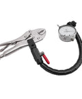 Badafaci disc brake rotor flatness gauge with dial indicator, 0-1 inch range, 360-degree flexible arm and locking clamp