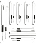 21Piece Throttle Return Spring Linkage Kit With Governor Springs And Carburetor Linkage Assortment For GX160 GX200 170F GX210