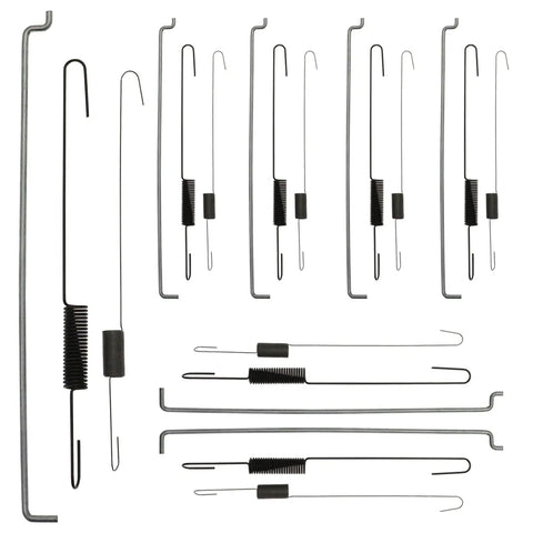 21Piece Throttle Return Spring Linkage Kit With Governor Springs And Carburetor Linkage Assortment For GX160 GX200 170F GX210