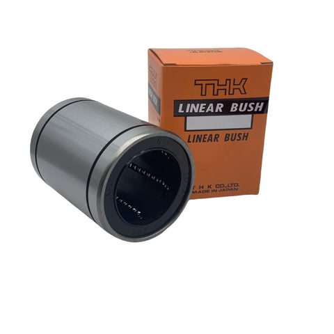 LM4UU Through LM20UU Linear Bearings And Shaft Bushings Kit with high carbon bushings shown with packaging
