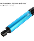 Rugged Shop Grade 35000 RPM Pneumatic Grinding Pen and Heavy Air Die Grinder for Metal Resin and Tire Finishing, blue handle