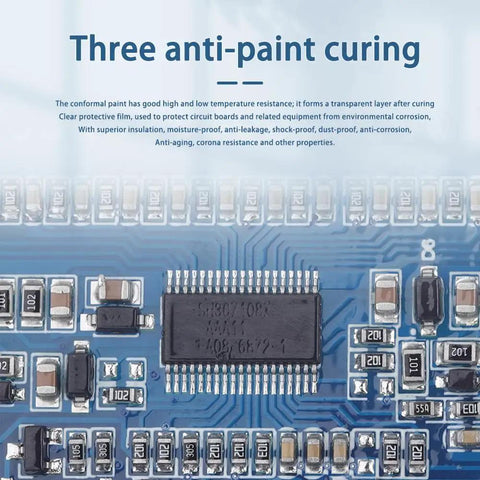 Close-up of Rock Solid 10S 36V 50A Lithium Ion Battery Management Board with smart balance wiring and components.