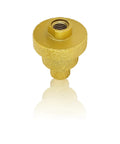 Heavy Duty Diamond Step Drill Bit For Tile Marble And Concrete With M14 Thread Perfect Fit For Angle Grinder, gold textured bit