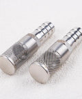 Pair of Beefy 304 Stainless Steel Hose Barb Filters With Mesh For Air Fuel And Fluids, Pressure Washer Water Suction Strainer, 19mm Inlet
