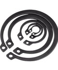 Heavy Duty C Type Shaft Retaining Rings for 6-40mm Applications Fits Cars and Lawnmowers with Secure Grip and Durable Steel Clips