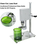 InnoRuland Professional Glass Bottle Cutter with cutting disc for clean cuts, ideal for DIY projects on glass bottles.