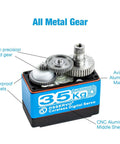 Beefy 35Kg Digital RC Servo With All Metal Gear Coreless Motor Waterproof For RC Robots Cars Trucks 270 Degree Control