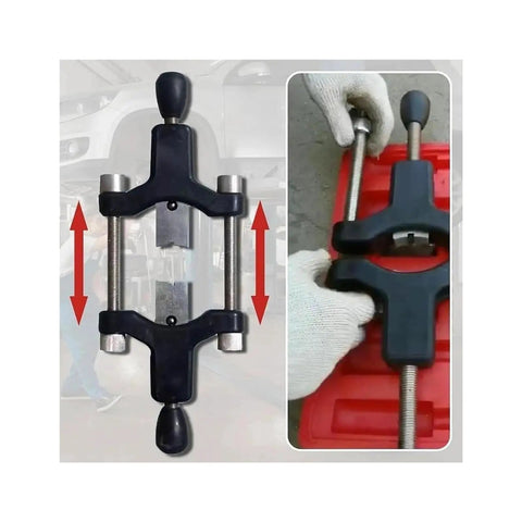Kick Ass Half Shaft Sleeve Thread Corrector Repair Tool Kit For Heavy Duty External Threads Restoration On Automotive Axles And Car Bolts With Precision Build, metal repair tool in use