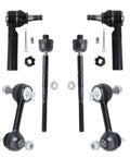 2WD Front Wheel Bearing Hub Kit For 2004-2005 Chevy Colorado And GMC Canyon, featuring tie rods and ball joints