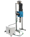 No Stress Single Screw Extruder For 3D Printer Filament Making with 1 inch barrel and 110V power, ideal for PLA and ABS.