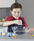 Child using Water Science Kit For Kids Ages 8 12 24 Hands On Experiments In Color Chemistry Bubbles And Tornadoes Build Water Pumps