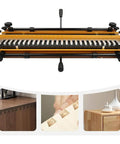 Built Like A Tank 24 Inch Dovetail Jig Machine With Precision Half Inch Woodworking Template, aluminum steel build for cabinet projects.