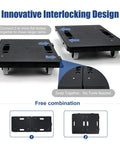 Heavy Duty Furniture Moving Dolly With Wheels For Easy Haul No Tools Needed, showing interlocking design feature