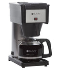Speed Brew Classic 10 Cup Coffee Brewer With Stainless Steel Tank Quick Brew No Fuss Operation Black Finish Commercial Grade Hot Water Reservoir Keeps 70 Oz Hot For Fast Fresh Coffee In Minutes, front view
