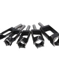 Five bits from Forstner Drill Bit Set 10 Piece Woodworking Kit With 15, 20, 25, 30, 35mm Bits High Speed Steel Round Shank