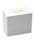 Stack of 100 Pcs Smart RFID Cards 1K 13.56 MHz ISO 14443A M1 Printable Blank For Easy Access Control And Hotel Key Cards