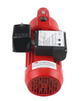 3/4 HP Shallow Well Jet Pump With Dual Voltage 115/230V 13 GPM Cast Iron Self Priming Water Pump For 25 Feet Max Lift Red Front View