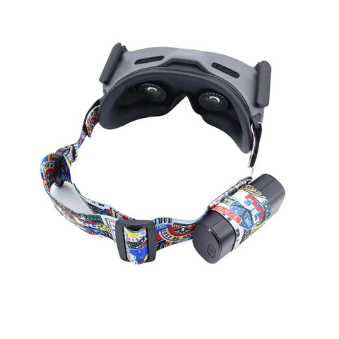 Elastic Headband For Insta360 Antigravity A1 Vision And DJI FPV Goggles 2 V2 Flight Glasses Adjustable Comfortable Head Strap