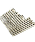 Premium 31 Piece Metric Tap And Die Set M1.0 To M2.5 High Speed Steel Hand Thread Tools For Precision Machining Jobs And DIY Projects With Screw Taps Plus Thread Dies For Heavy Duty Use, HSS metric taps