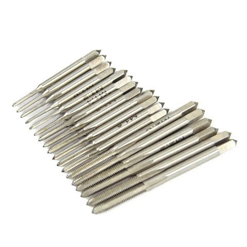 Premium 31 Piece Metric Tap And Die Set M1.0 To M2.5 High Speed Steel Hand Thread Tools For Precision Machining Jobs And DIY Projects With Screw Taps Plus Thread Dies For Heavy Duty Use, HSS metric taps