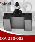 Findmall OXA 250-002 quick-change tool holder for lathe, black metal, front view