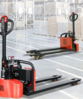 Built Tough Workhorse Electric Pallet Jack Crushing 3300 Pounds With Fast Lithium Power And Easy Motorized Handle Setup For Busy Warehouses and Commercial Logistics