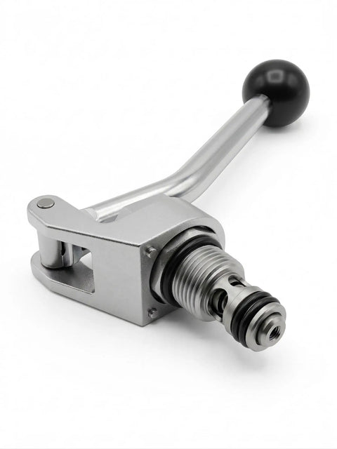 Heavy Duty Hydraulic Relief Valve M19 x 58mm For Car Lift Power Unit Lever Handle Lowering Valve High Flow Release Valve