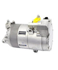 Heavy Duty Hybrid Ac Compressor Replacement For Bmw Rigs showing precision assembly and silver metallic finish.