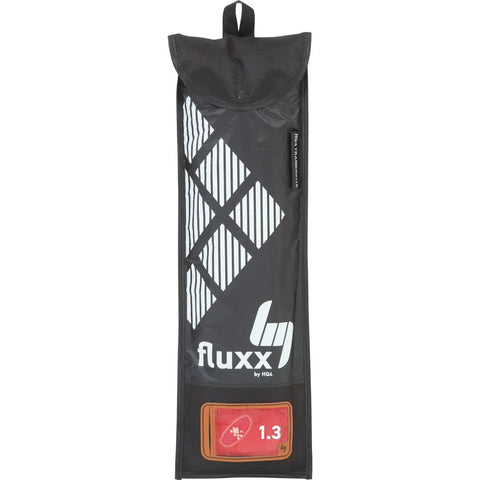 Fluxx 1.3 R2F Trainer Kite For Beginners packaging showing kite bag with design and branding.