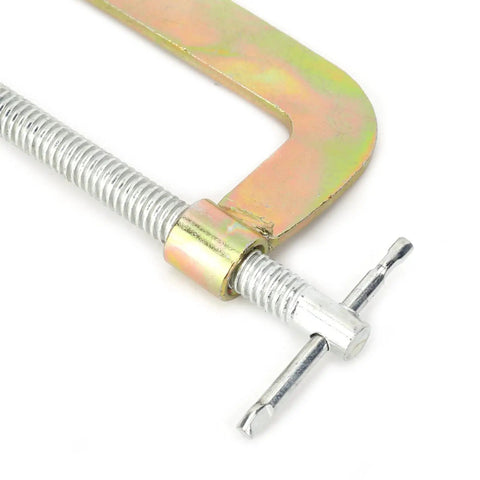 Heavy Duty C Clamp G Clamp For Woodworking And Welding Projects Built Tough Hand Grip Holder Carpenter Tool 12 Inch Steel Screw Clamp For metalwork