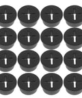 Dope Black Desk Cable Grommet Kit For Quick Clean Cable Management 20 Pack Round Hole Covers For Wiring Easy Install Rubber Grommets Keep Cables Hidden And Neat Fits Most Desks Office Setup Upgrade, 20 black rubber desk grommets