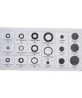 125 Piece Rubber Grommets Kit With Open And Closed Grommets And Storage Case For Cable And Wiring Projects, Automotive And Marine Electrical, DIY Home Improvement Gear For Quick, Clean Wire Runs. Box of assorted rubber grommets with sizes