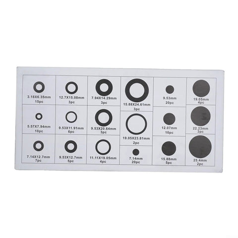 125 Piece Rubber Grommets Kit With Open And Closed Grommets And Storage Case For Cable And Wiring Projects, Automotive And Marine Electrical, DIY Home Improvement Gear For Quick, Clean Wire Runs. Box of assorted rubber grommets with sizes