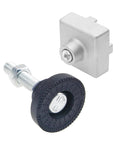 Four Sets 4040 Aluminum Profile Adjustable Feet For T Slot 8mm Leveling Leg Bracket Connector Kit with nylon base and aluminum connector