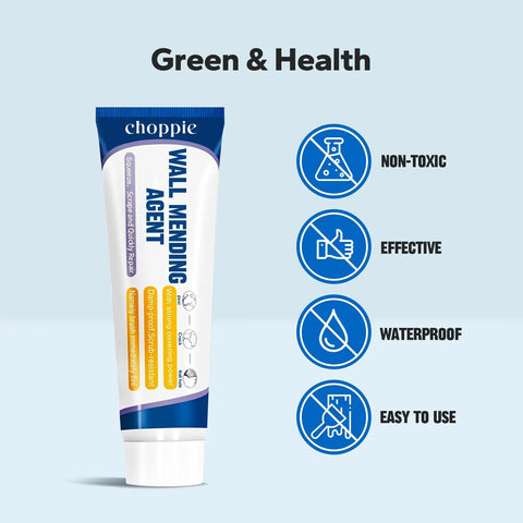 Drywall Repair Kit 4.2oz Spackle With Patch Patches Sandpaper And Scraper For Quick And Easy Hole Fix On Walls DIY Patch Job Includes Nozzle Extender Now tube with features