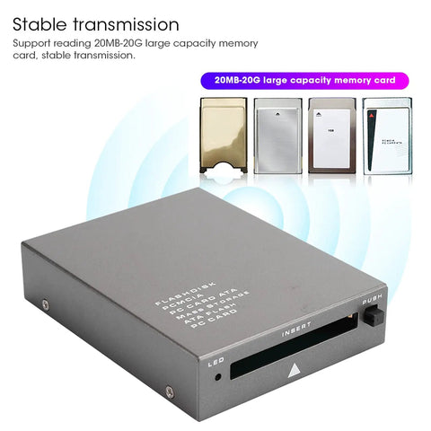 Card Reader For PCMCIA USB 2 0 Plug And Play No Fuss Adapter Industrial Grade Card To USB Converter For Your PC