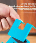 Magnetic Hinge Alignment Kit for Easy Drill Free Door And Cabinet Installations with Precision Groove in hand