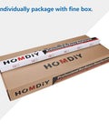 Packaging for Five Pairs Soft Close Drawer Slides 20 Inch Heavy Duty Side Mount Ball Bearing, cardboard boxes on white background.