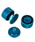 Sky Blue Welding Hood Pipeliner Helmet Fasteners Replacement Headgear Screws With Aluminum Anodized Build And Silicone Washer No Slip Grip 1 Pair
