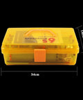 Hands On Magnetism Science Kit For Students And Classrooms Featuring A Simple Series Circuit Lab in yellow plastic case, 34cm wide