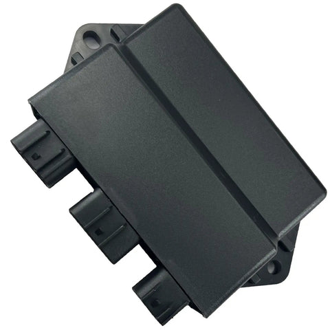 CDI Box Ignitor Replacement For Bruin 350 2004 To 2006, Grizzly 350 2007 To 2014, Wolverine 350 2006 To 2009 Plug-In Upgrade, black ABS