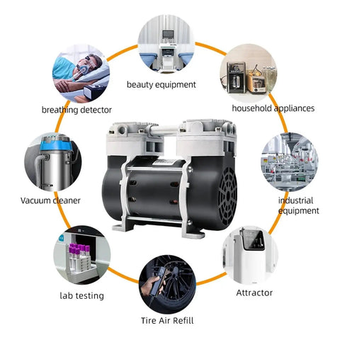Upgraded Vn-40 Electric Diaphragm Vacuum Pump With Auto Negative Pressure Control And Robust Booster Design For Serious Fluid Transfer Applications And Reliable Performance