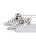 Beefy Thickened Three In One Connector Eccentric Wheel Nut For Furniture And Cabinet Hardware, heavy duty alloy fastener